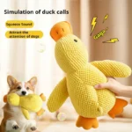 Dog toy plush companion sleeping duck bite resistant teeth grinding sound relief duck sound toy - Image 4