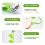 Parrot Food Feeder Bird Perching Frame Fun Bird Cage Feeder Parrot Feeding Toy Plastic Pet Feeding Supplies Parrot Feeding Toy - Image 5