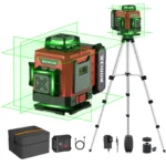 WEIDDW 4D 16 Lines Laser Level with suitcase Automatic 360 °Self Leveling 4x360° Cross Line Professional Laser Construction Tool