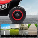 Electric Quad For Children 6V Ride-On Seat Car With LED Lights & Music, Horn, One-Button Start, 1.8 Km/h, Mini ATV From 3 years - Image 5