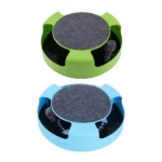 Catch Mouse Motion Cat Interactive Fun Puzzle Rotating Cat Mouse Toys with Scratching Pad for Cats Kittens Cats - Image 3