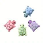 3/6pcs Mini Cute Turtle Plush Toys, Soft Fabric, Interactive Boredom & Exercise Game, Small Breed Pet Supplies, Pet Toys - Image 2