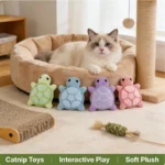 3/6pcs Mini Cute Turtle Plush Toys, Soft Fabric, Interactive Boredom & Exercise Game, Small Breed Pet Supplies, Pet Toys - Image 4