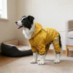 Waterproof Dog Rain Coat Cat Raincoat Outdoor Rainwear Hood Apparel Jumpsuit Puppy Rainy Day Clothes Outdoor Jacket Pet Supplies