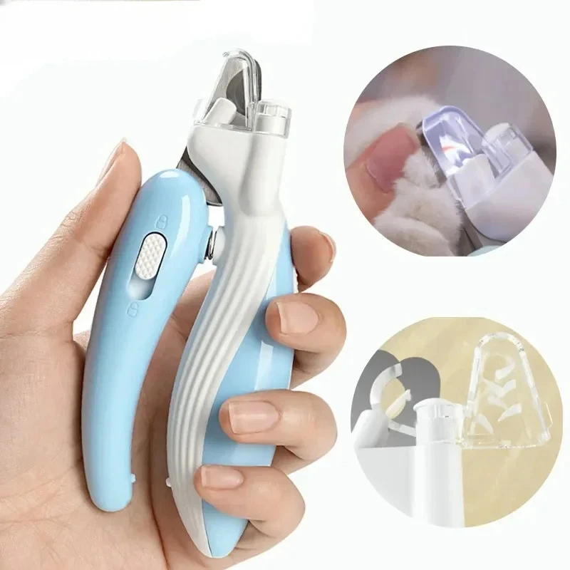 kf-Sdd1c812f3623468b8c6419d8ac43148bZ Professional Pet Nail Clippers with Led Light Pet Claw Grooming Scissors for Dogs Cats Small Animals Paw Nail Trimmer Pet Supply - Image 1