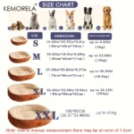 Cozy Oval Snuggle Pet Bed, Plush & Thickened Cat Bed Warm and Secure Bed for Cats and Small Medium Dogs, All Seasons - Image 6