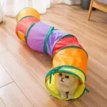 Cat Tunnel Tube Foldable Cat Toys Kitty Training Interactive Fun Toy Tunnel Bored for Puppy Kitten Pet Supplies Cat Accessories - Image 4