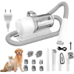 MicroData 2.5L Pet Multifunctional Grooming and Pet Vacuum Kit with Electric Push Combs and Brushes Suitable for Cats&Dogs - Image 2