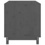 Dog house Black 90x60x67 cm Solid pine wood Brown Warm Pet Kennel Sturdy Dog Cage,Enclosure White Playpen House Outdoor Indoor - Image 5