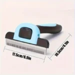 Undercoat Hair Removal Slicker Comb: Pet Grooming Tool for Dogs & Cats - Slicker Rake Brush - Image 4