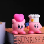 8Pcs/Set Games Star Kirby Anime Figure Cute Cartoon Pink Kirby Mini Figure Decorative Collection Toy For Children's Gifts - Image 5