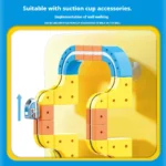 Children'S Puzzle Electric Magnetic Track Set With Anti-Gravity Vehicles Stem Railway Building Blocks Diy Train Car Kid Gift Toy - Image 4