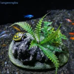 Suspended Island Fish Tank Decorative Creative Floating Stone Simulation Plants Caverns Crafts Ornaments Aquarium Accessories - Image 4