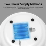 ROJECO 2 in 1 Smart Cat Toys Automatic Feather Fun Ball Toy Set For Cat Dog 5 Modes Electronic Interactive Pet Toy Accessories - Image 5