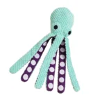 Soft Dog Toy Interactive Chew Toy Product Fleece Dental Grinding Squeak Fun Puppy Pet Accessories Cat Training Supplies product - Image 2