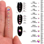 SS3-SS30 Crystal Golden Shadow Non-Hotfix Flatback Glass Rhinestones All Sizes Gold Bottom Stones Beads Nail Art Craft Decor - Image 6