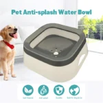 Dog Drinking Water Bowls 1000ml Large Capacity Floating Non-Wetting Mouth Cat Slow Anti-Overflow Water Feeding Dispenser - Image 2