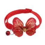 Cute Butterfly Bell Pet Collars Multicolor Adjustable Dog Cat Collars Fashion Dressing Decor Pet Supplies Home Accessories - Image 3