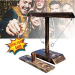 Ring Toss Games for Kids Adults Home Party Drinking Games Fast-paced Handheld Wooden Board Games Shot Ladder Bundle Outdoor Bars - Image 5