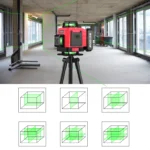 WEIDDW 4D 16 Lines Laser Level with suitcase Automatic 360 °Self Leveling 4x360° Cross Line Professional Laser Construction Tool - Image 2