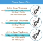 150/200/300cm Strong Dog Leash Pet Leashes Reflective Leash For Big Small Medium Large Dog Collar Leashes Training Running Rope - Image 4