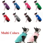 Dog Sweater Cat Fleece Vest Soft Dog Jacket with Leash D-Ring Winter Warm Coat Puppy Clothes for Dogs Cats Chihuahua Apparel - Image 6
