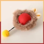 Smart Interactive Cat Toys Ball Fast Rolling in Pouch Hide and Seek Kitten Toy Motion Activated Interactive Cat Toy for Indoor - Image 4