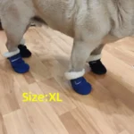 4pcs Winter Dog Shoes Waterproof Shoes For Medium Dogs Winter Boots For Small Dogs Warm Chihuahua Teeth Puppy Socks Yorkshire - Image 4