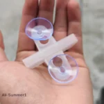 【E】2Pcs Aquarium Fish Tank Isolation Clip Partition Plate Glass Clamp Partition Suction Cup Breeding Separation Divider Sheet - Image 5