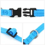 Adjustable Dog Collars for Small Medium Large Dogs,Thin Nylon Webbing & Quick Release Plastic Buckle Dog Collar Pet Accessories - Image 3