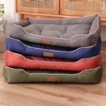 Waterproof Dog Bed Oxford Fabric Square Pet Cat Bed Mat Breathable Crate Pad for All Seasons Wholesale Scratch Resistance Supply - Image 6