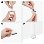 DIY Pet Playpen Foldable Pets House Puppy Kennel Exercise Training Outdoor Enclosures for Rabbits Guinea Pig Kitten Hedgehog - Image 5