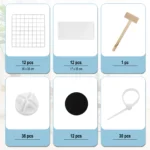 DIY Pet Playpen Foldable Pets House Puppy Kennel Exercise Training Outdoor Enclosures for Rabbits Guinea Pig Kitten Hedgehog - Image 4