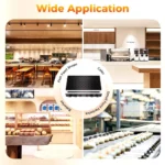 50 Hole Electric Pancake Maker 1700W Commercial, Non-Stick with Timer & Temp Control for Street Food/Cafe - Image 5