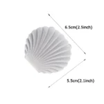 1 Piece Lovely Shell Shape Velvet Jewelry Box Wedding Engagement Ring Box for Earrings Necklace Bracelet Display Gift Box Holder - Image 3