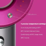 Diffuser Hairdryer Ionic 5in1 Professional Electric Hair Dryer Heat Leaf Blow Drier With Diffuser Ion Leafless Air Blower Woman - Image 3