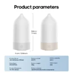 KINSCOTER New Aroma Diffuser 120ml Portable Silent Air Humidifier Colorful Night Light Essential Oil Diffuser for Room Home - Image 6