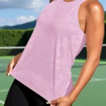Moisture Wicking Sport Tank Tops for Women Super Soft Quick Dry Breathable Mesh Running Tennis Yoga