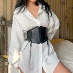 Women Push Up Bustiers Corset Underbust Gothic Waist Belt Crop Tops Waist Corset Clubwear Party Outwear - Image 5