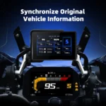EKIY 5.0" For BMW R1200GS R1250GS F800 F900 S1000XR GPS Motorcycle Navigation Wireless CarPlay Moto Android Auto For WonderWheel - Image 5