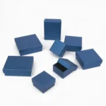 1PCS Royal Blue Square Jewelry Display Gifts Box Organizer Engagement for Ring Earring Brooch Necklace Bracelet Packaging Boxes - Image 4