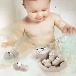 Baby Bath Toys Cute Floating Animal Otter Kids Bathroom Shower Bathtub Toys Soft Silicone Children Swimming Pool Water Play Toys - Image 4