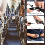 Universal Aviation Aircraft Seat Extended Lengthened Safety Belt For Kids,Pregnant,Big Body Size People - Image 4