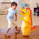 Inflatable Toys Simulation Dinosaur Tumbler Sport Boxing Training Prop Outdoor Punching Bag Parent-Child Interactive Toys Gift