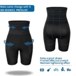 Men Tummy Control Shorts High Waist Slimming Shapewear Abdomen Belly Flat Body Shaper Leg Underwear Compression Briefs Boxer 3XL - Image 6