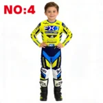 motocross child set Motorcycle jersey and pants kids clothing big boy girl Youth mx gear set Customized Number Name racing suit - Image 5