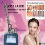 Portable CO2 Fractional Laser Device for Acne Care Stretch Mark Minimization Scar Improvement Skin Firming - CE Certified