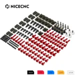 253pcs Fairing Bolts Kit for Aprilia RS125 RS250 RS4 125 RS50 RST1000 RSV Mille R RSV1000R RSV4 R RF RR Tuono 1000R V4 1100 V4R