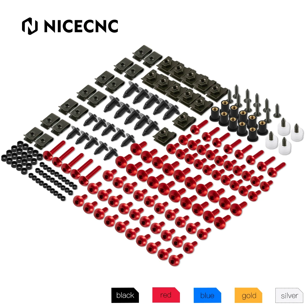 kf-S1c6f0e1129b843f58e5c002cceb8929cl 253pcs Fairing Bolts Kit for Aprilia RS125 RS250 RS4 125 RS50 RST1000 RSV Mille R RSV1000R RSV4 R RF RR Tuono 1000R V4 1100 V4R - Image 1