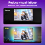 Ambient LED TV Backlights 4K Device Box Tape Screen Color Sync No Wi-Fi No APP TV LED Strip Lights Kits RGB TV Led Backlights - Image 4